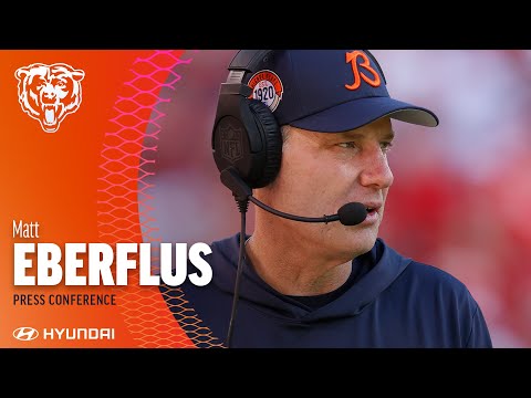 Matt Eberflus Monday Press Conference | Chicago Bears