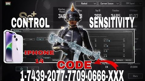 3.5 🥶 UPDATE | IPHONE 14 | BGMI CONTROL and SENSITIVITY | EXODUSOP