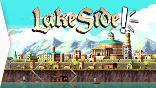 Build a BEAUTIFUL Pixel Art City in LAKESIDE! ► New City-builder Gameplay screenshot 5