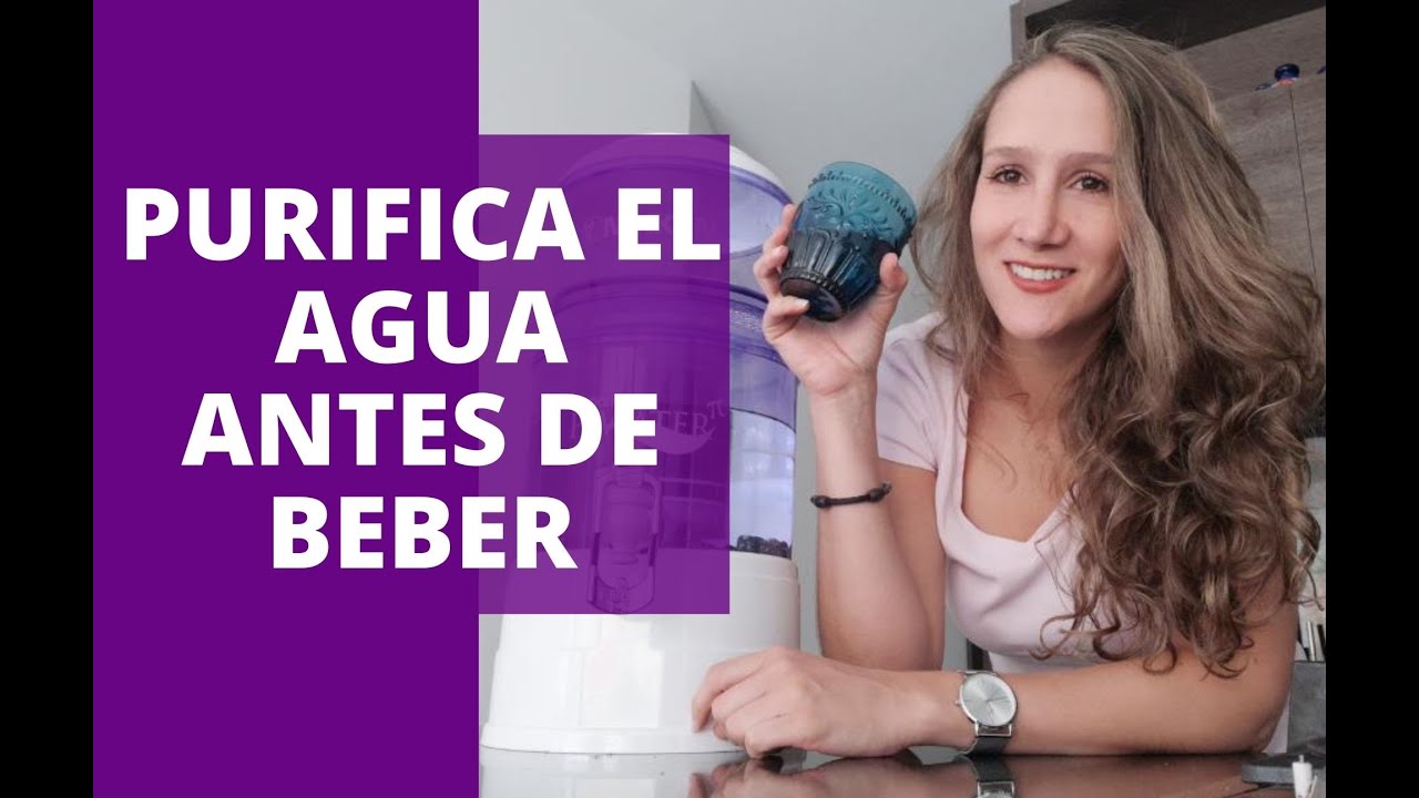 Cómo purificar el agua de la llave de manera fácil y segura! YouTube Cómo purificar el agua de la llave de manera fácil y segura! YouTube