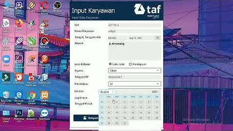 Demo Aplikasi Sistem Informasi Penggajian Karyawan