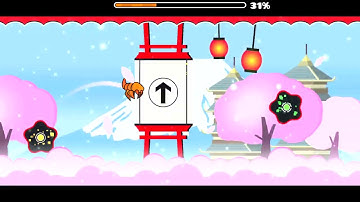 Geometry Dash Level "Zipangu" (Harder) By: Partition 100% Complete!