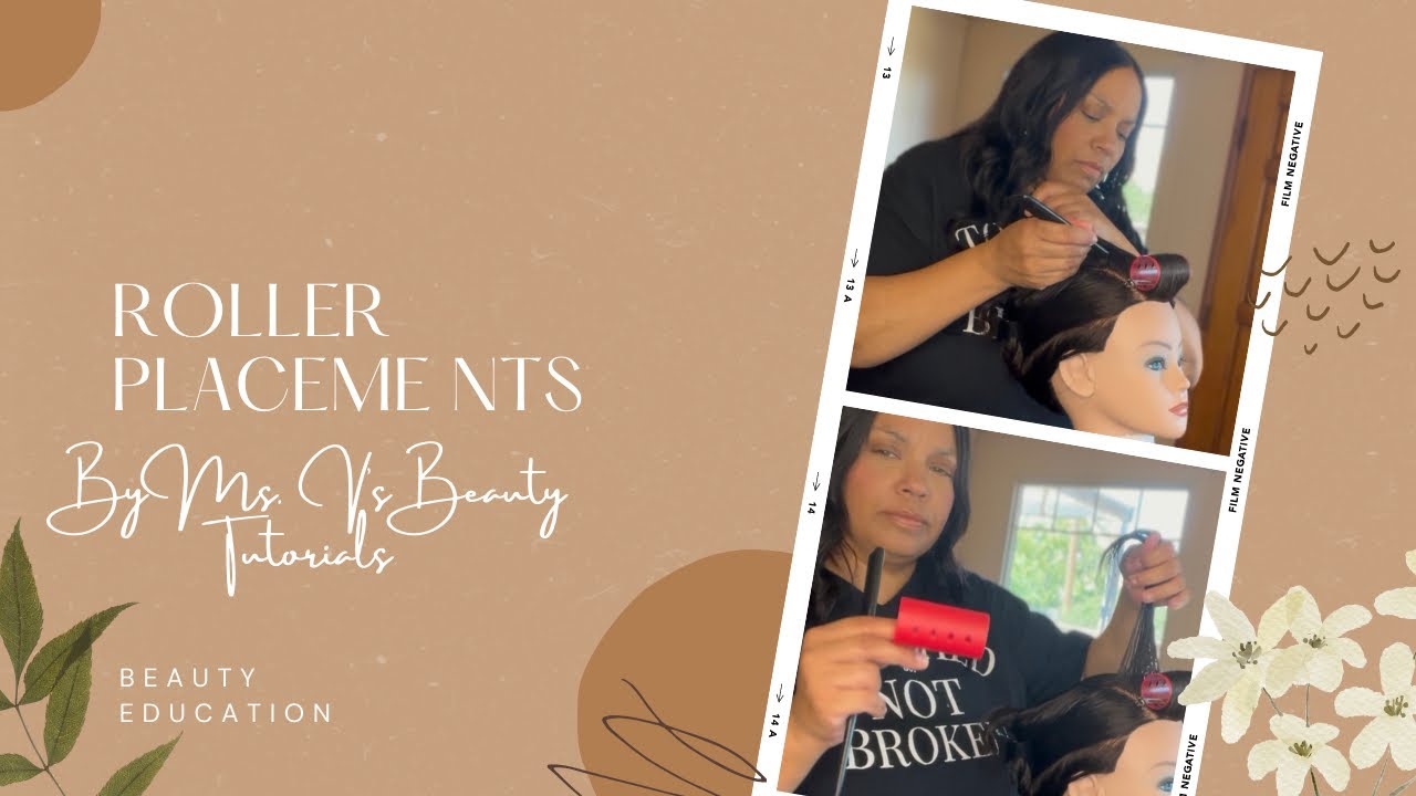 Roller Placements! educational education cosmetology beauty 