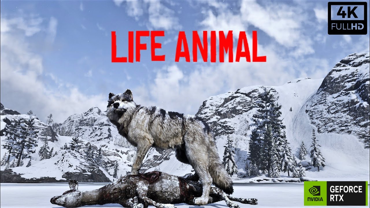 [4K60FPS] Red Dead Redemption 2 Life Animal Graphics MOD | RTX - Max ...