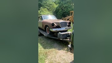 Surprise 1957 Studebaker Golden Hawk find!