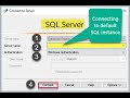 How to Connect and query a SQL Server instance using SQL Server Management Studio (SSMS)