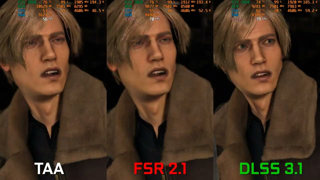 Resident Evil 2 Remake DLSS / FSR 2.0 / XeSS Mod Showcased in New Video