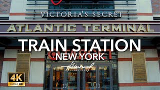 4K Atlantic Barclays Train Station Terminal #brooklyn #travel Guide