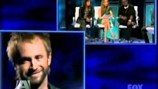 Elimination of Paul McDonald w/ Final Song - American Idol Top 8 Results Show - 04/14/11