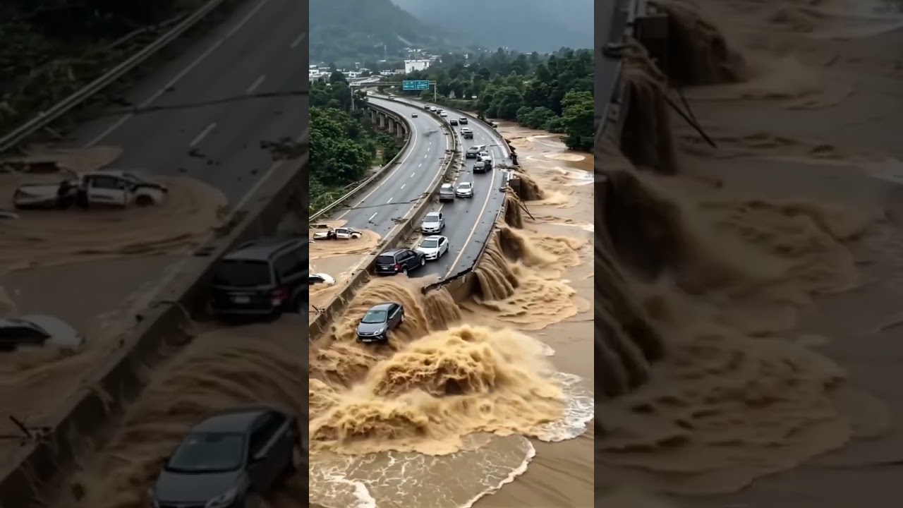 Bridge Collapsed Captured Ai Generated 