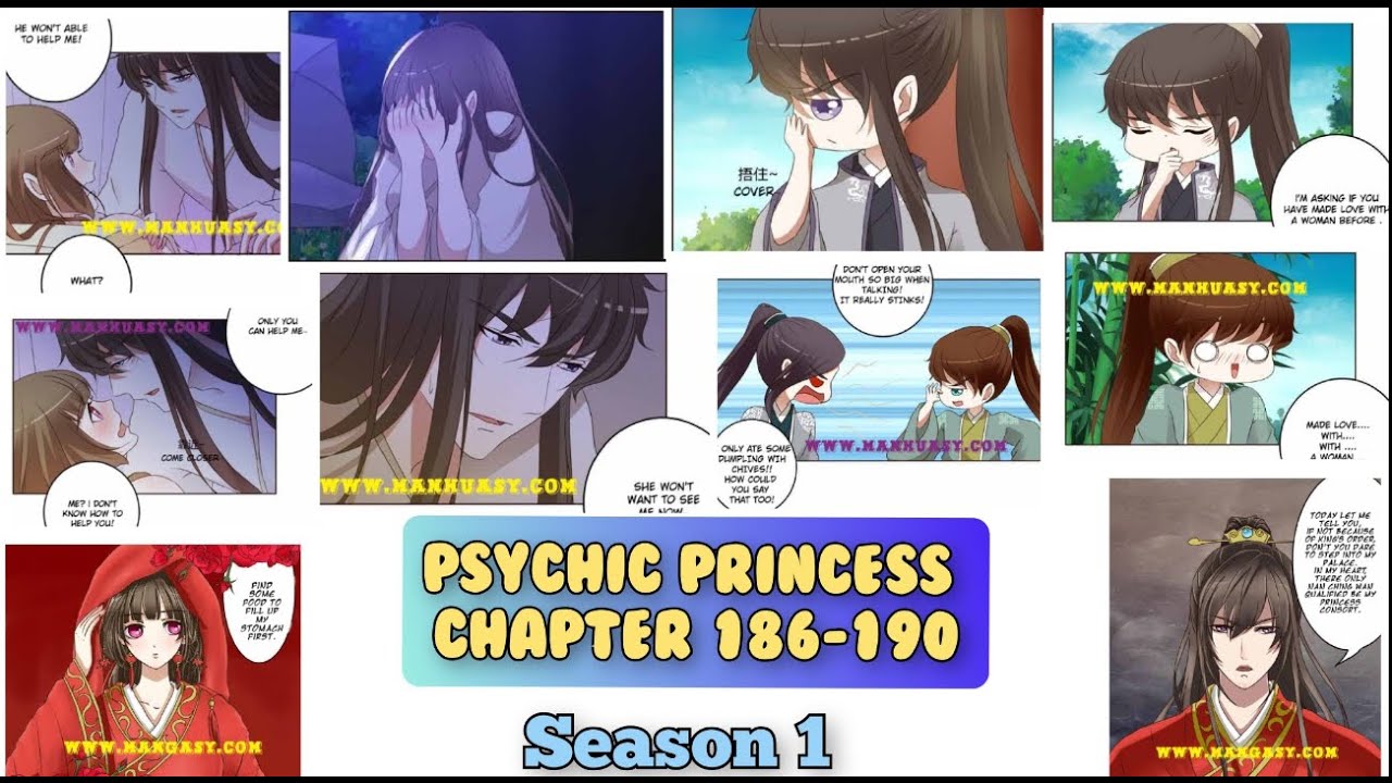 Psychic Princess Tong Ling Fei Season 1 Chapter 186 to Chapter 190 #