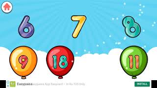 Learn Matching & Sequence Numbers Game Play || Learning Video for Kids and Toddlers screenshot 1