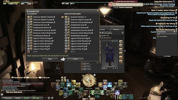 Botanist lvl 80 Acquiring ilvl 455 Skysteel Hatchet +1