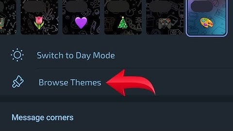 How to default theme in telegram, telegram mein theme default kaise kare