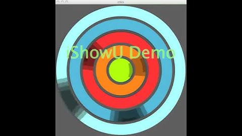 Colored Rings Clock in Ruby