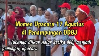 Diluar nalar Momen Lucu ODGJ Menjadi pemimpin upacara 17 Agustus 