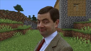Mr Bean in Minecraft