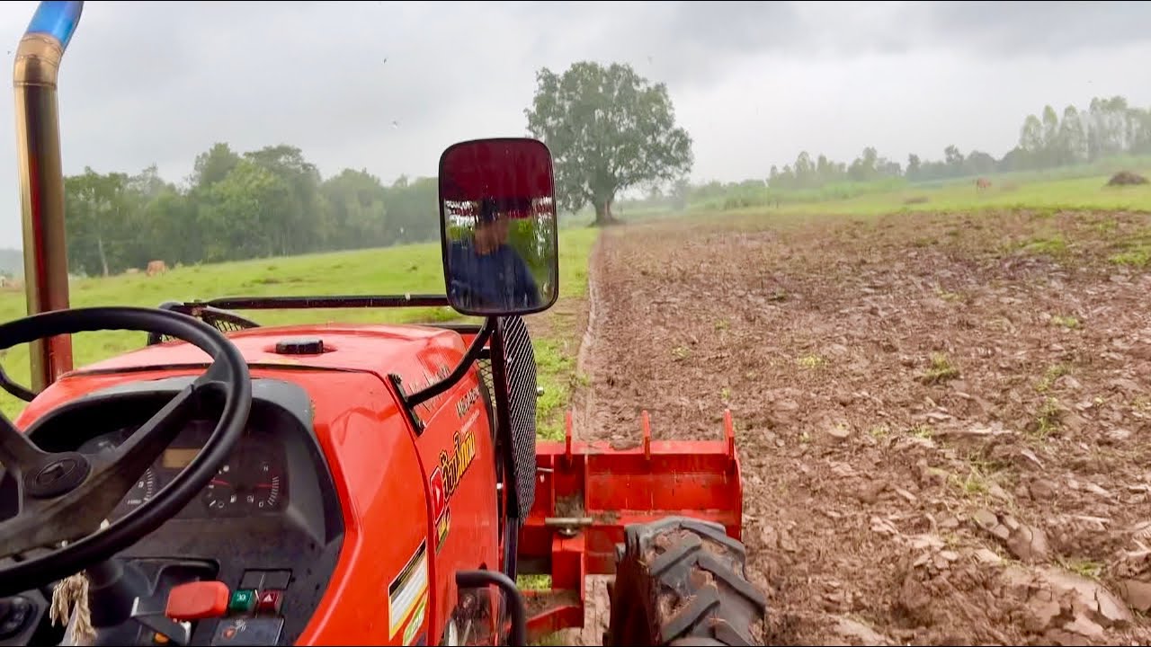 อยากให้ผานคมไวก็ต้องเร่งไถ| M62ไถไร่หน้าฝน