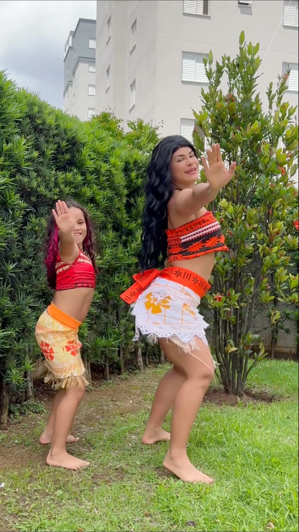 Elas estão aprovadas? ?? Moana \u0026 Moaninha #dance #entretenimento #moana #moana2