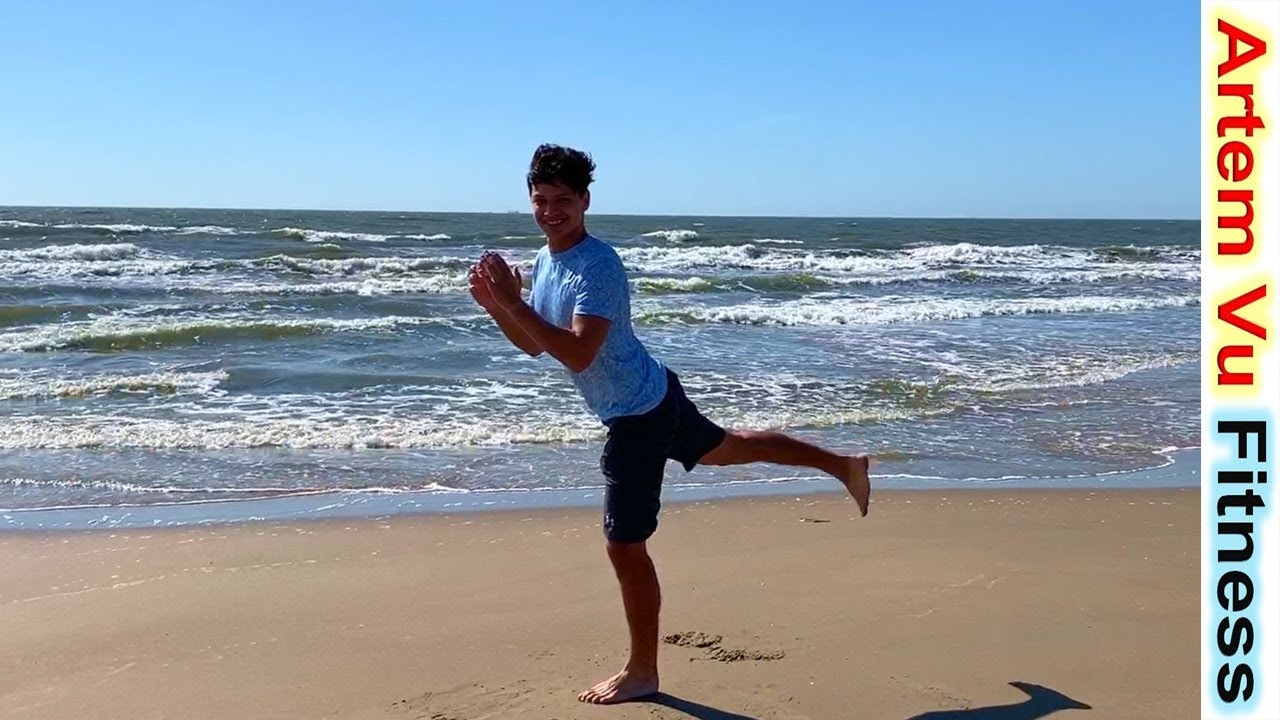 Standing Leg Workout For Everyday #artemfitness - YouTube