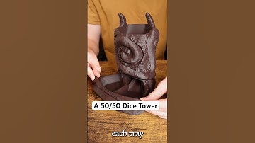 Just ignore the filament color 🐙 #dnd #3dprinting #diy #deckofdmthings #dice