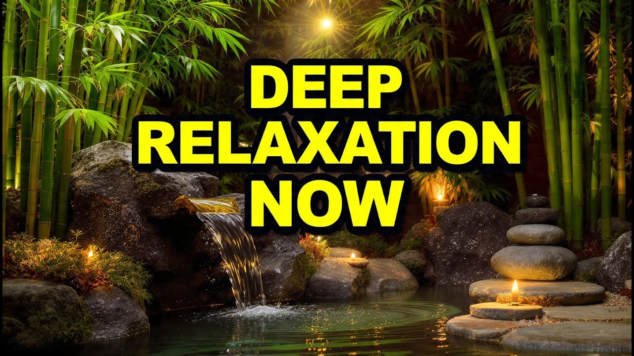 Stress Relief Therapy 🌿 Natural Water Sounds & Relaxing Music for Inner Peace