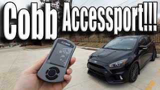 Cobb Accessport Install and Stratified Tuning Form