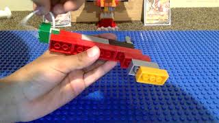 How to build a lego gun that shoots no technic (Really easy)