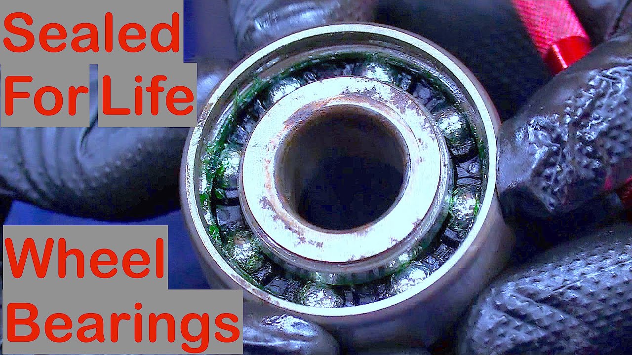 Can you, or Should you, grease "Sealed" Wheel Bearings ? YouTube
