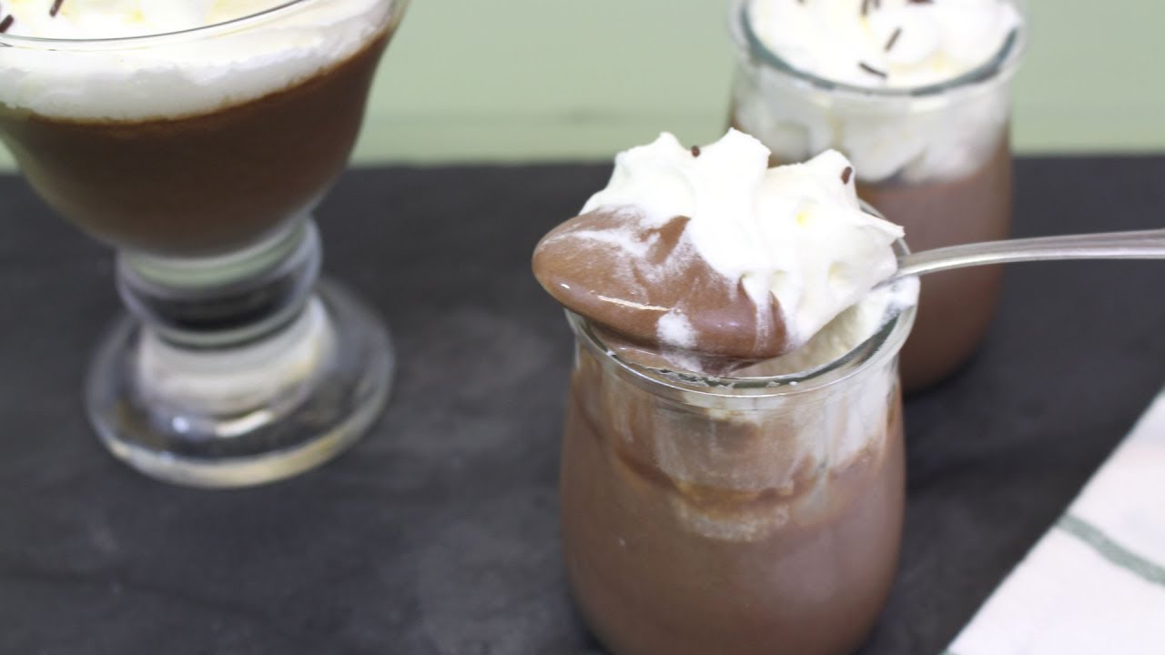 Dalkys o copas de chocolate y nata con Thermomix