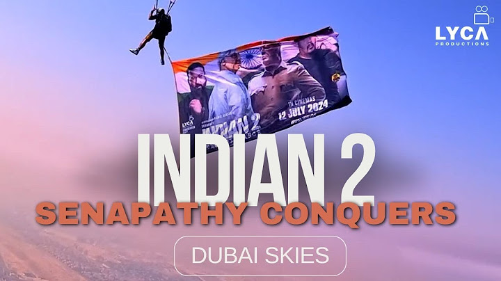 Indian 2 - Senapathy Conquers Dubai Skies | Kamal Haasan | Shankar | Anirudh | Subaskaran | Lyca