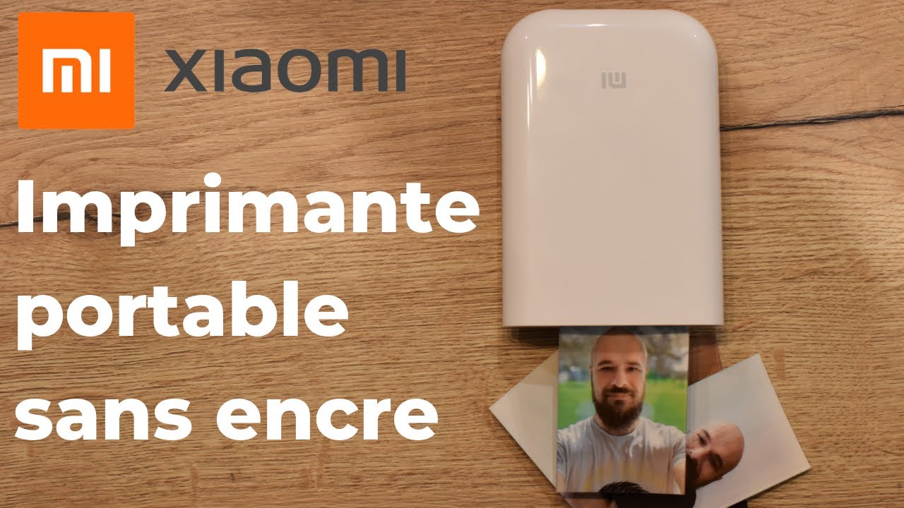 XIAOMI Imprimante photo portable Blanc pas cher 