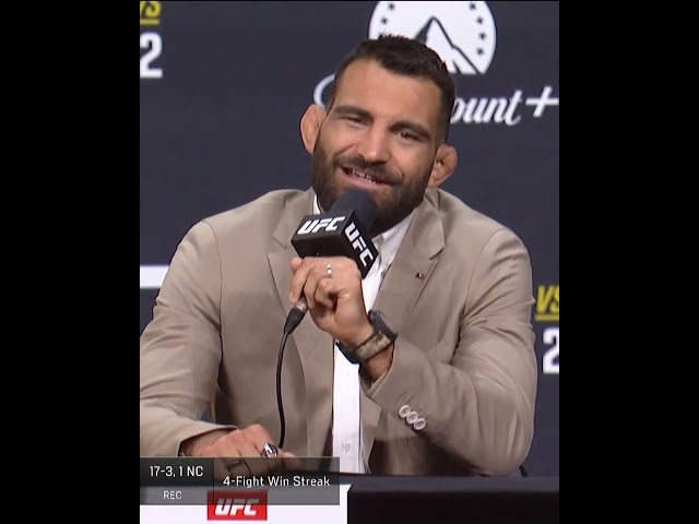 "Don't Blink, It's Going To Be A War" ???? #ufc329