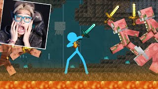 ANIMASI MINECRAFT PERANG DINERAKA VS RAJA ZOMBIE PIGMEN TERBESAR DISELURUH DUNIA SEPANJANG MASA!!!