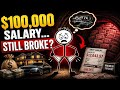 $100,000 Salary... Yet Still Broke? The 4 Money Mistakes Keeping You Poor #financedecoded