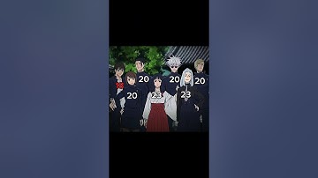 Gojo team journey #shorts #jjk #gojo #geto #jujutsukaisen #naruto