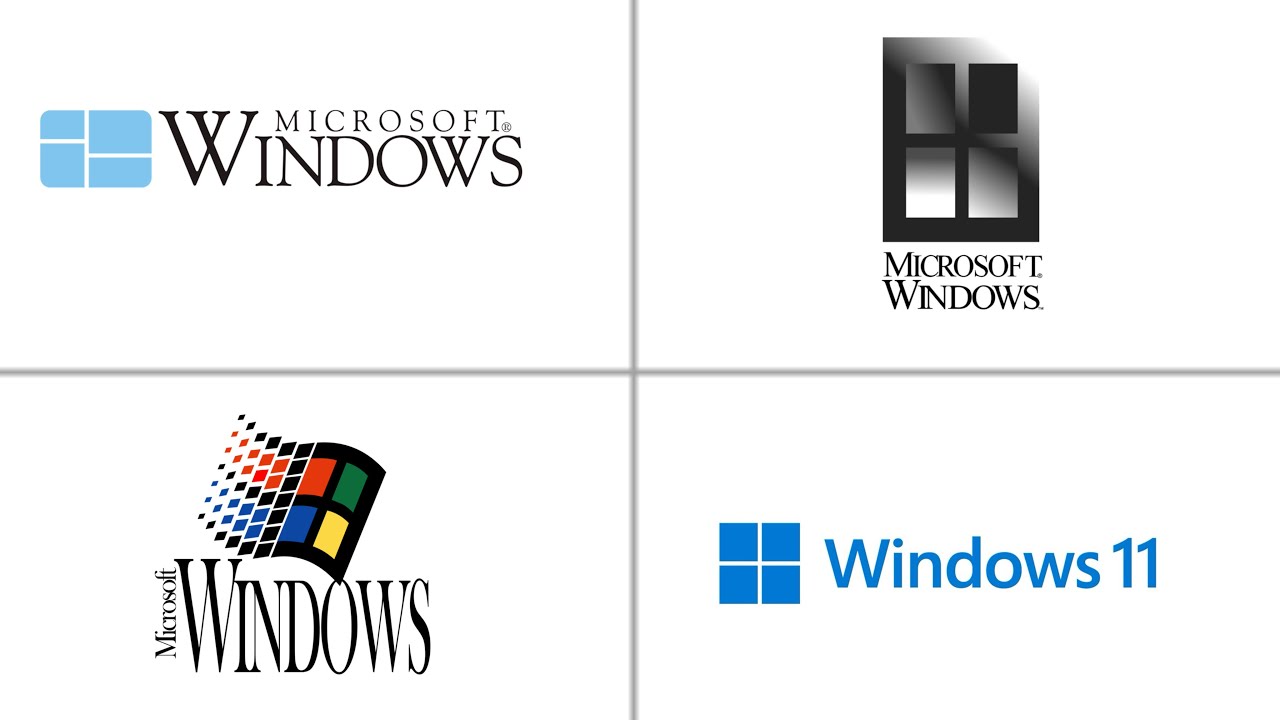 History Of Microsoft Windows Logo Youtube