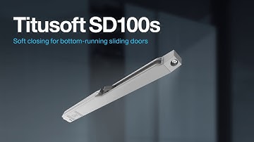 Titusoft SD100s Sliding Door Dampers