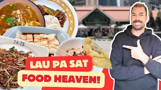 Singapore’s Iconic Lau Pa Sat | Trying 5 Michelin Recommended Hawker Stalls! 🇸🇬