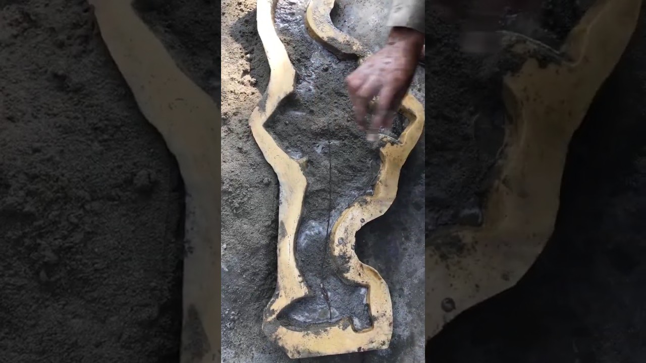 Amazing cement tiles crafting 