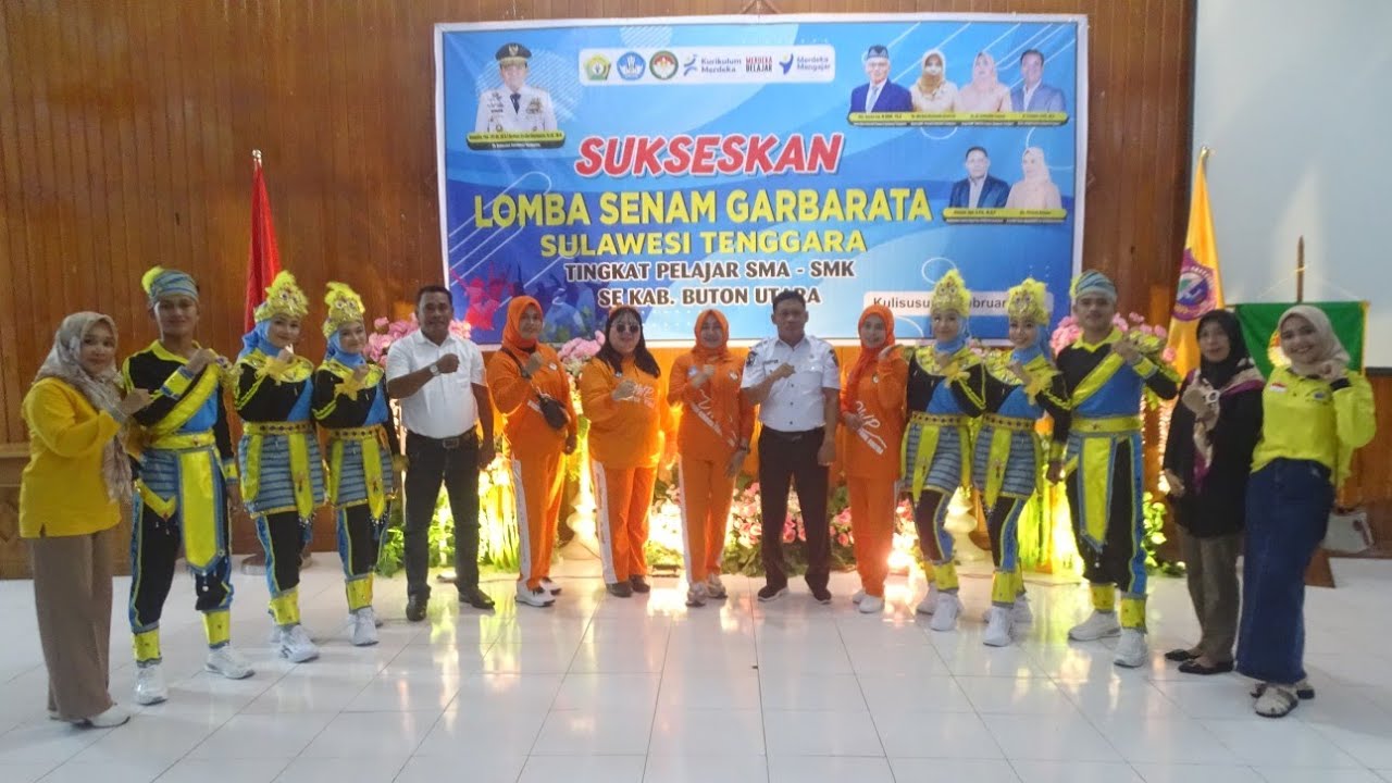 SMAN 1 KULISUSU , JUARA 2 LOMBA SENAM GARBARATA TINGKAT SMA / SMK SE KABUPATEN BUTON UTARA