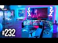 Room Tour Project 232  - BEST Desk & Gaming Setups!