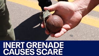 Grenade scare for Southern Arizona firefighters