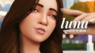 Luna Blake: A Photographer for Sims 4 Vlogs 📸 | Sims 4 CAS + CC List