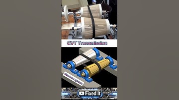 CVT Transmission Gearless System | Smooth Power Transfer with Variable Speed Mechanism