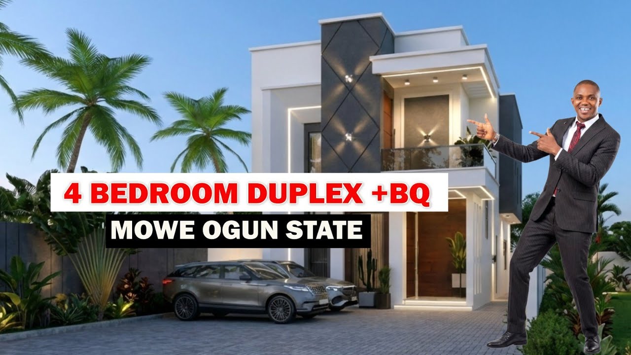 Отдельно стоящий двухэтажный дом с 4 спальнями и пристройкой для прислуги в Мове, Огун | Внутри к...