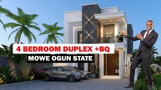 4 Bedroom Detached Duplex with BQ in Mowe Ogun | Inside Bluestone Garden City