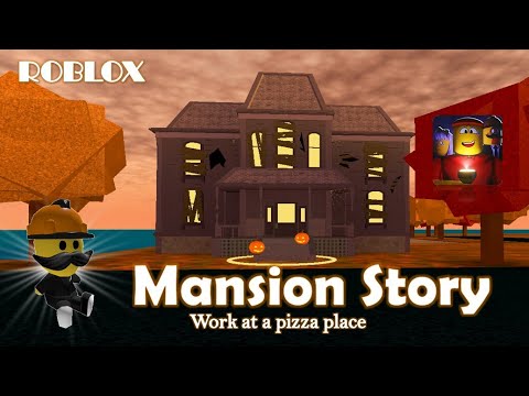 Mansion Story In Work At A Pizza Place Roblox Youtube - decal codes for big picture work at a pizza place roblox youtube