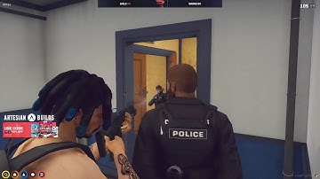 Ramee Takes Police Hostage Inside MRPD (NOPIXEL)