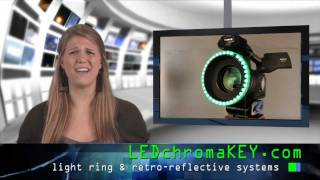 LEDchromaKEY.com LED Chromakey Light Rings and Retroreflective backgrounds - Video Overview